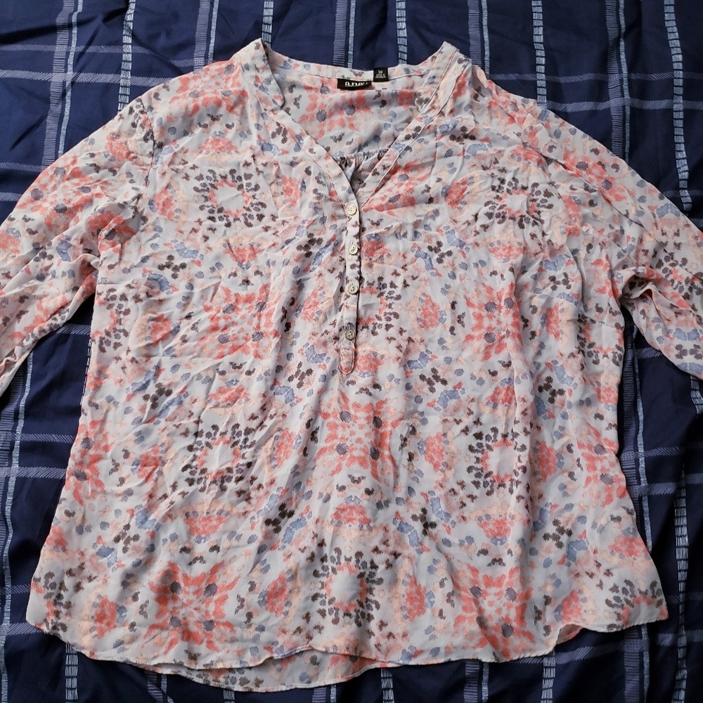 Chiffon Floral Blouse